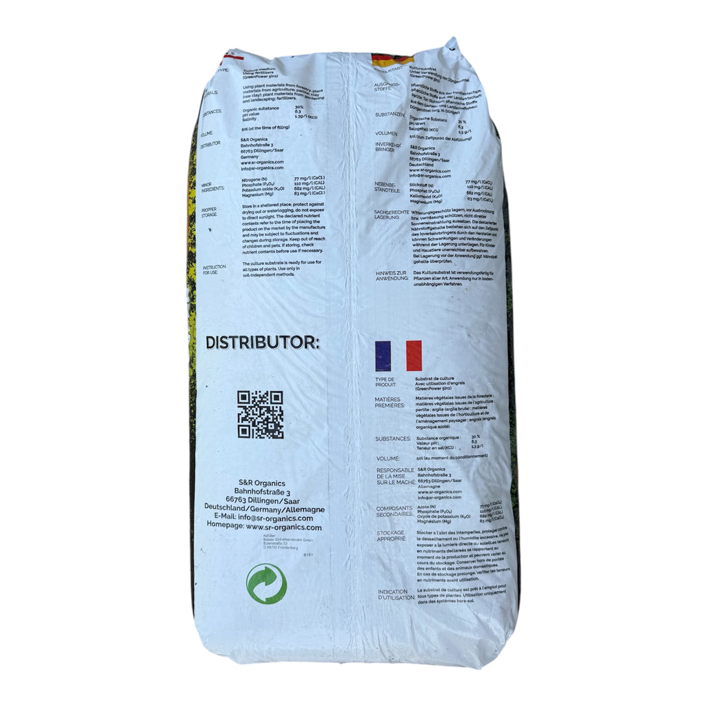 GreenPower Soil *light Mix* mit Perlite 50l *NEU*